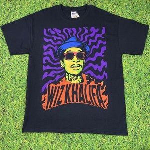 Wiz Khalifa Shirt Men Large 420 Smoke Rap Rapper Trap Taylor Gang Pittsburgh